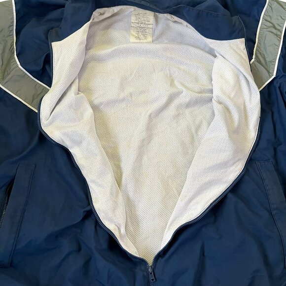 USAF Physical Training Uniform Windbreaker Jacket Men's Large Long US Air Force - Picture 9 of 9